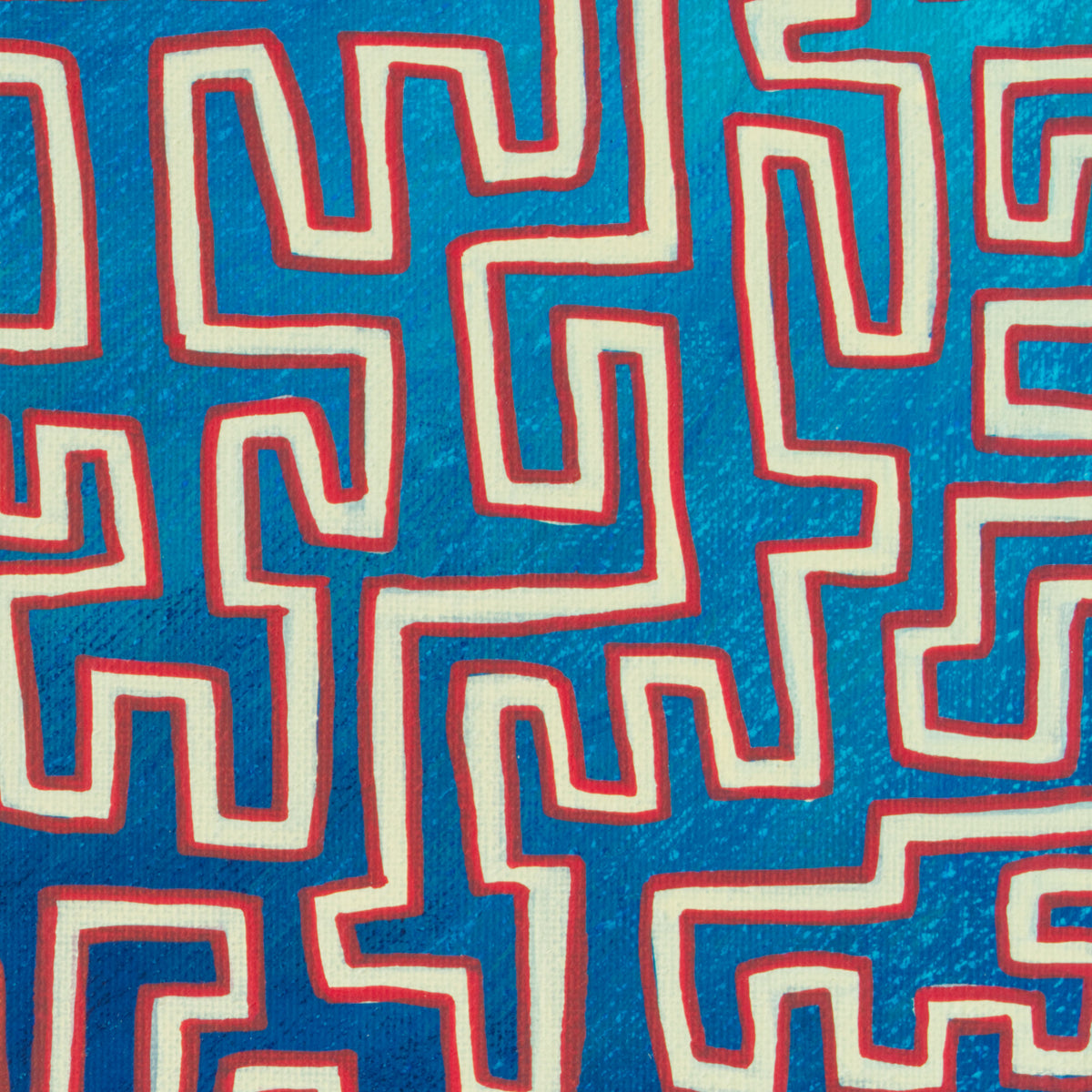 Geschlossen Blau Gelb