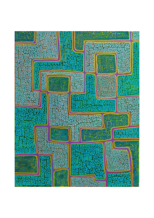 Fragment Grün - A4 Druck