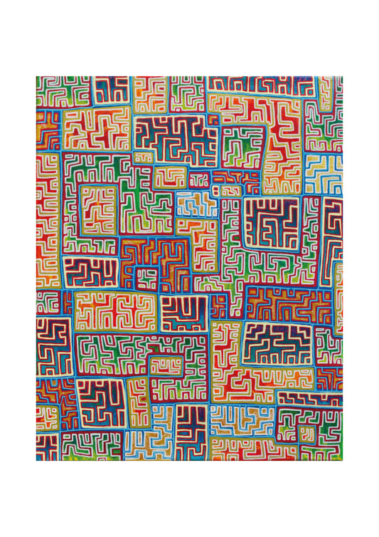 Fragment Bunt I - A4 Druck
