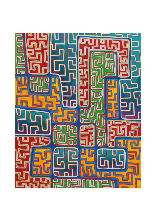 Fragment Bunt II - A4 Druck